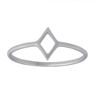 Rhombus Ring 925 Sterling Silver