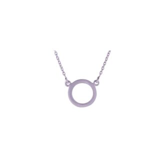 Circle Necklace 925 Sterling Silver